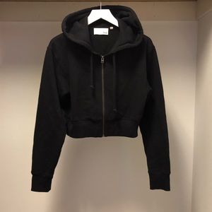 Aritzia Wilfred Free cropped hoodie